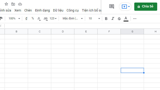 Cách thiết lập quyền chỉnh sửa bảng tính trên Google Sheets 1