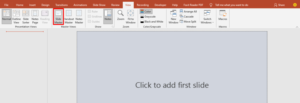 Cách tạo bộ bố cục trong PowerPoint với chức năng slide master