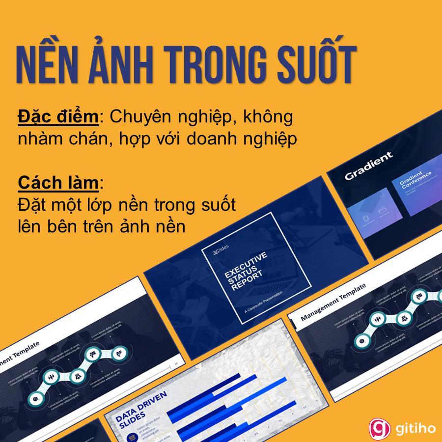 5 cách trình bày nền slide PowerPoint chuyên nghiệp, đẹp mắt