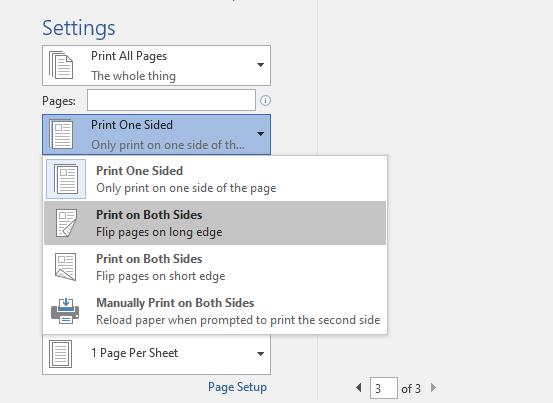 Hướng dẫn cách căn lề in 2 mặt trong Microsoft Word
