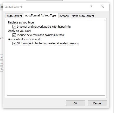 Cách thiết lập chức năng AutoCorrect (tự động sửa lỗi) trong Excel