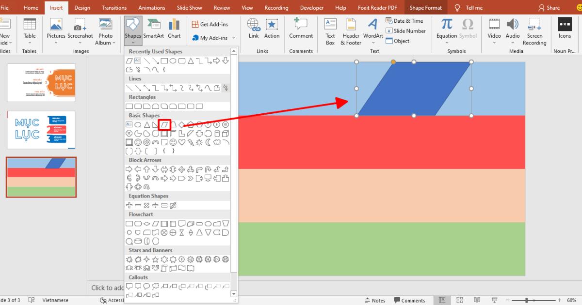Cách trình bày slide mục lục PowerPoint đẹp và ấn tượng (Phần 2)