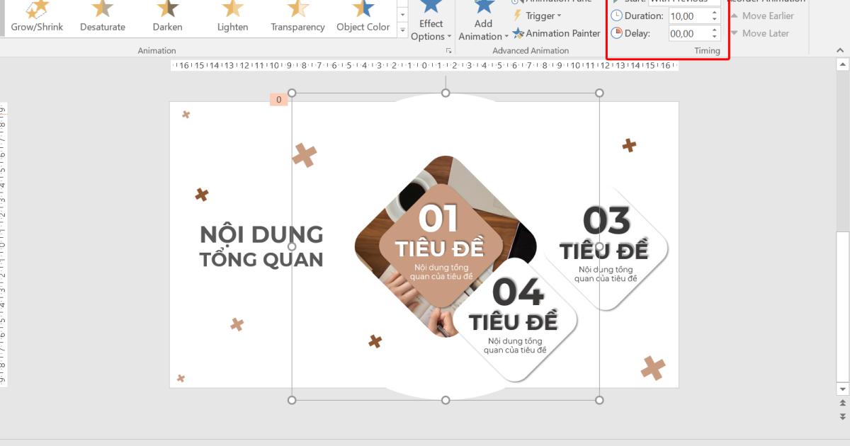 Cách trình bày slide mục lục PowerPoint đẹp và ấn tượng (Phần 3)