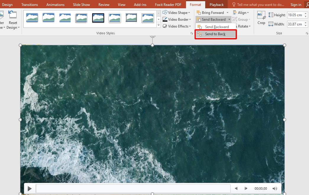 Cách tạo hiệu ứng chữ lồng ảnh và video trong PowerPoint