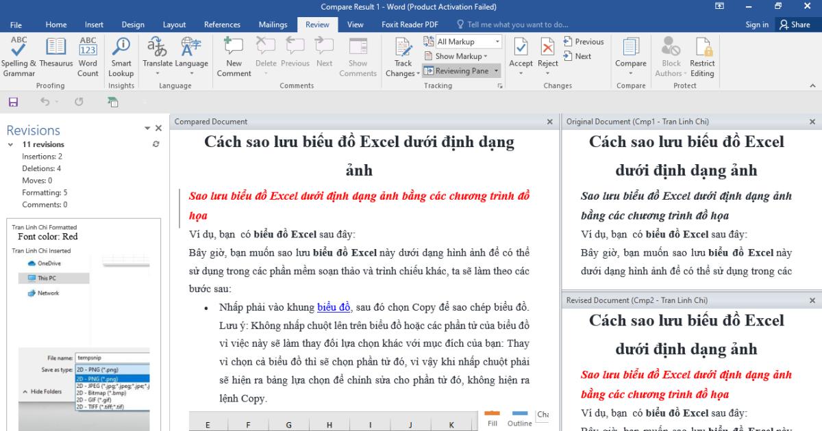Hướng dẫn cách so sánh 2 file Word với chức năng Compare