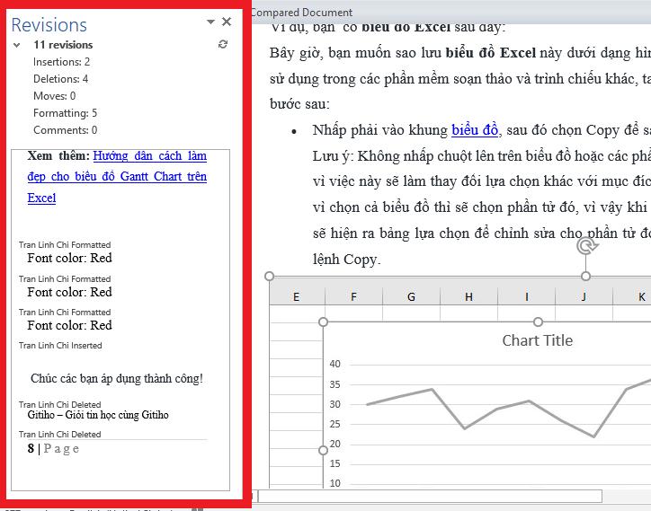 Hướng dẫn cách so sánh 2 file Word với chức năng Compare