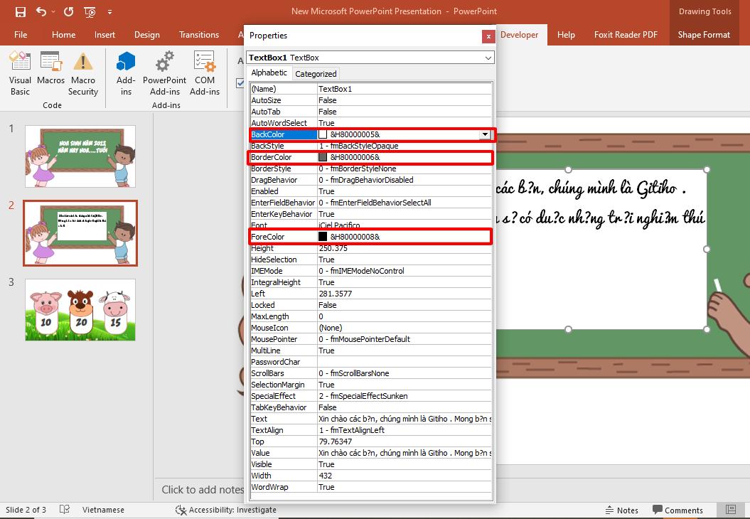 Cách nhập chữ trực tiếp khi đang trình chiếu slide PowerPoint