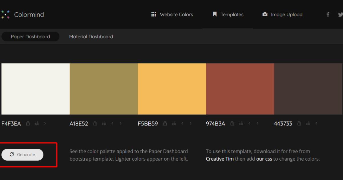 Trang web giúp phối màu Colormind.io 3