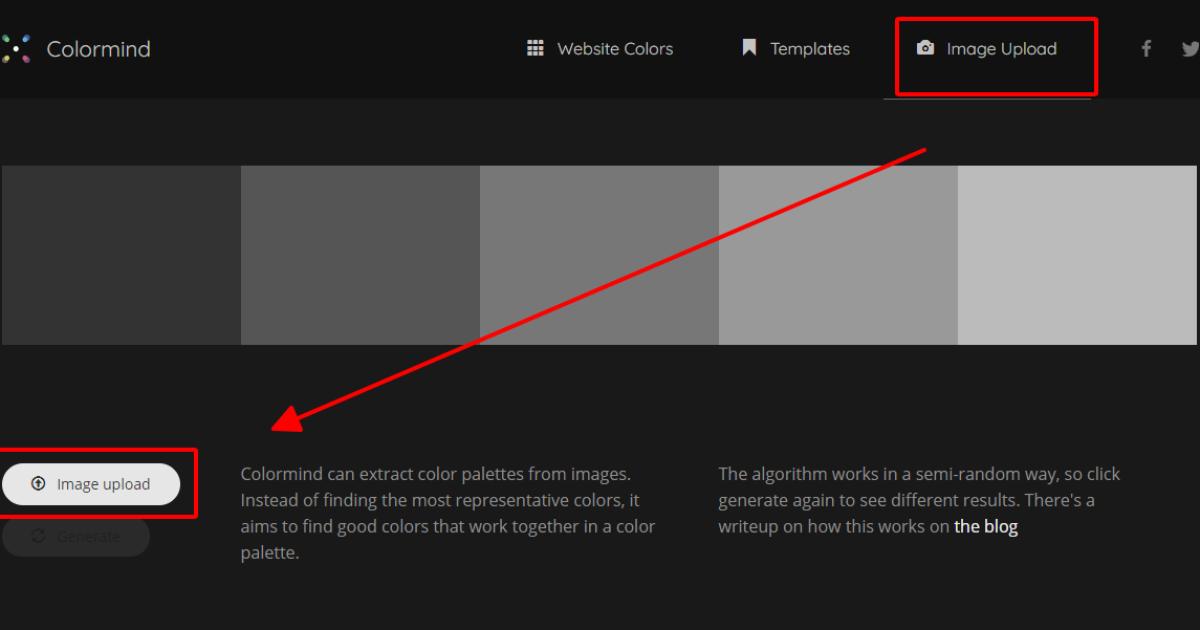 Trang web giúp phối màu Colormind.io 1