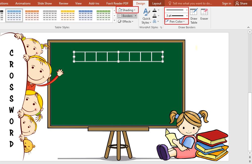 Hướng dẫn cách làm trò chơi ô chữ trên Powerpoint đơn giản nhất