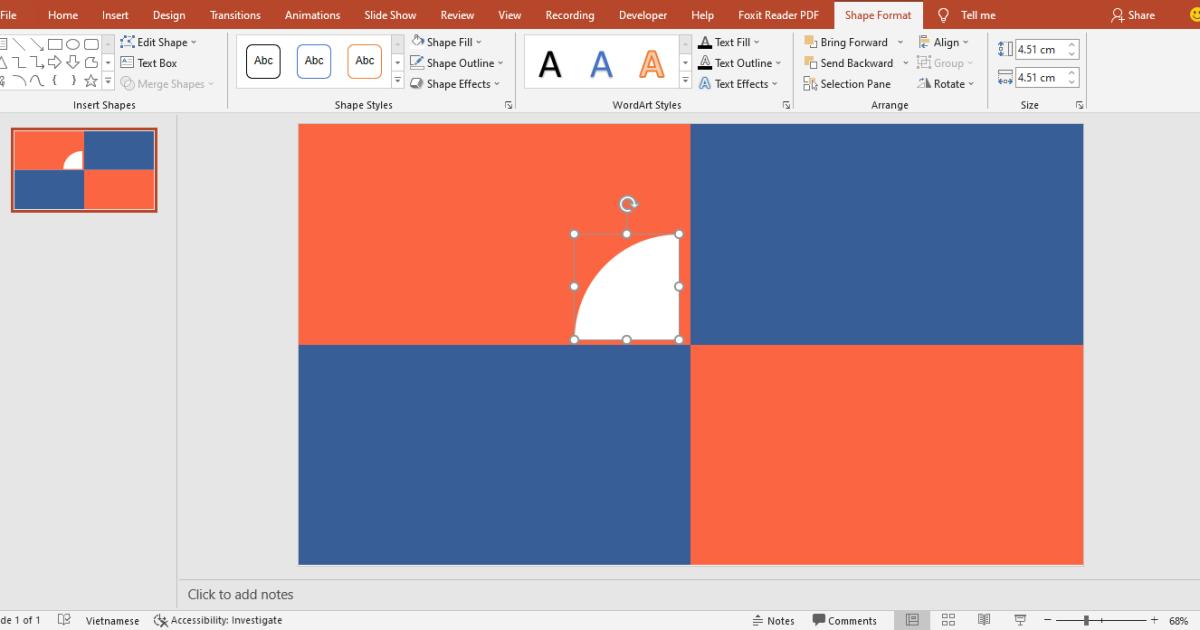 Hướng dẫn cách tạo hiệu ứng động cho sơ đồ SWOT trong PowerPoint