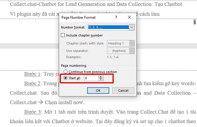 Cách đánh số trang tiểu luận, luận văn, báo cáo trong Word chuẩn