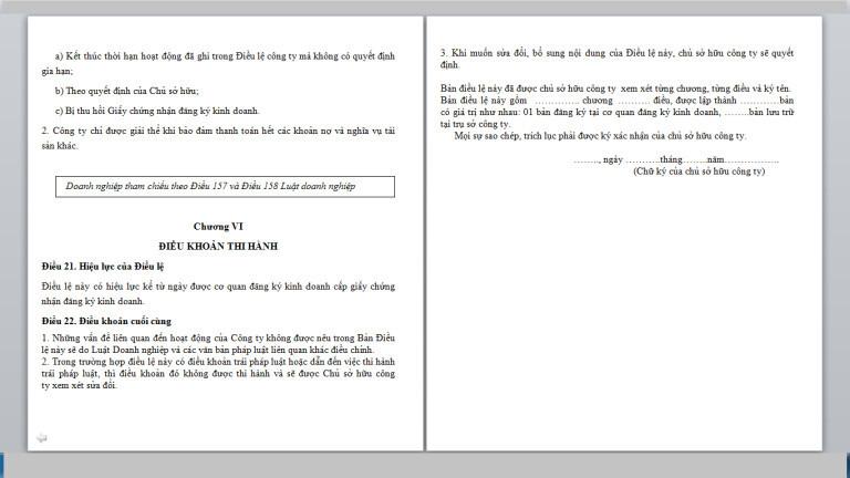 Thủ tục và hồ sơ thành lập công ty TNHH Một thành viên