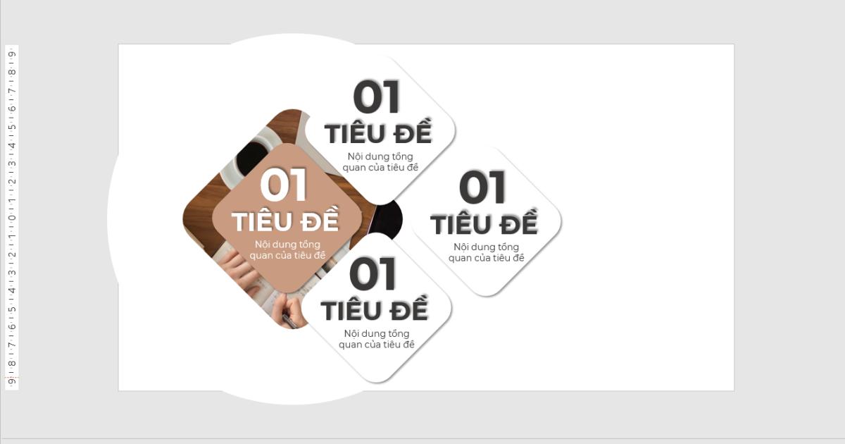 Cách trình bày slide mục lục PowerPoint đẹp và ấn tượng (Phần 3)