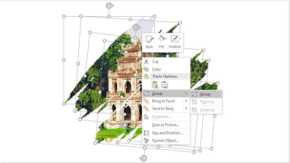 Cách tạo hiệu ứng tô vẽ ảnh độc đáo trong PowerPoint