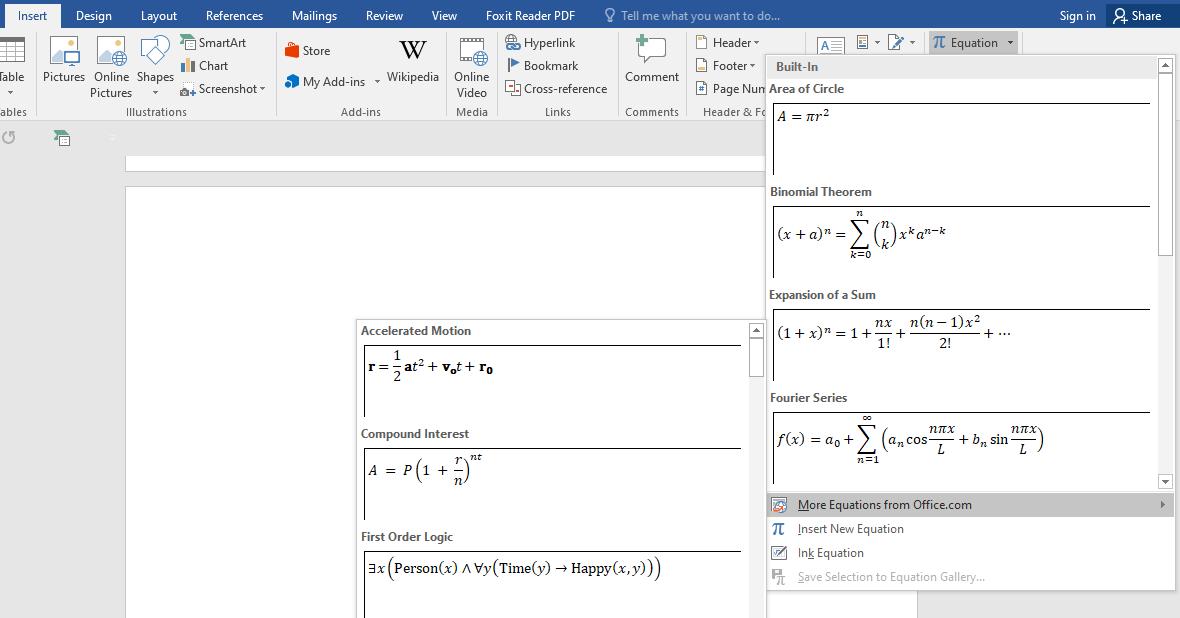3 cách viết công thức toán học trong Word dễ dàng nhất