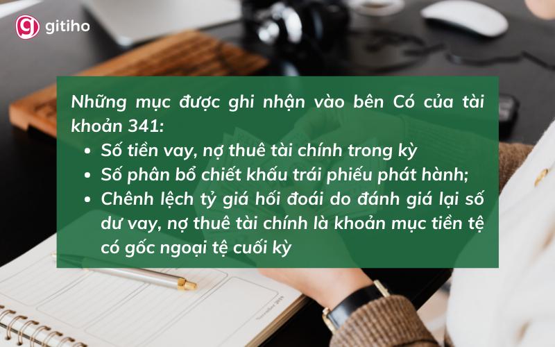 Hướng dẫn chi tiết cách hạch toán tài khoản 341 theo Thông tư 133