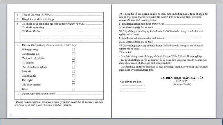 Thủ tục và hồ sơ thành lập công ty TNHH Một thành viên