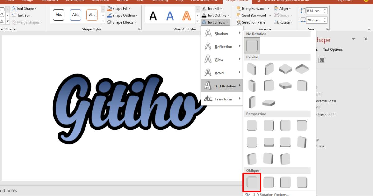 5 cách kết hợp hiệu ứng chữ ấn tượng trong PowerPoint (phần 2)
