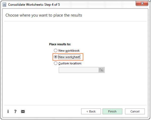 Hướng dẫn chi tiết cách hợp nhất dữ liệu và trang tính trong Excel