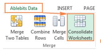 Hướng dẫn chi tiết cách hợp nhất dữ liệu và trang tính trong Excel
