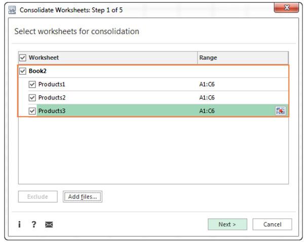 Hướng dẫn chi tiết cách hợp nhất dữ liệu và trang tính trong Excel