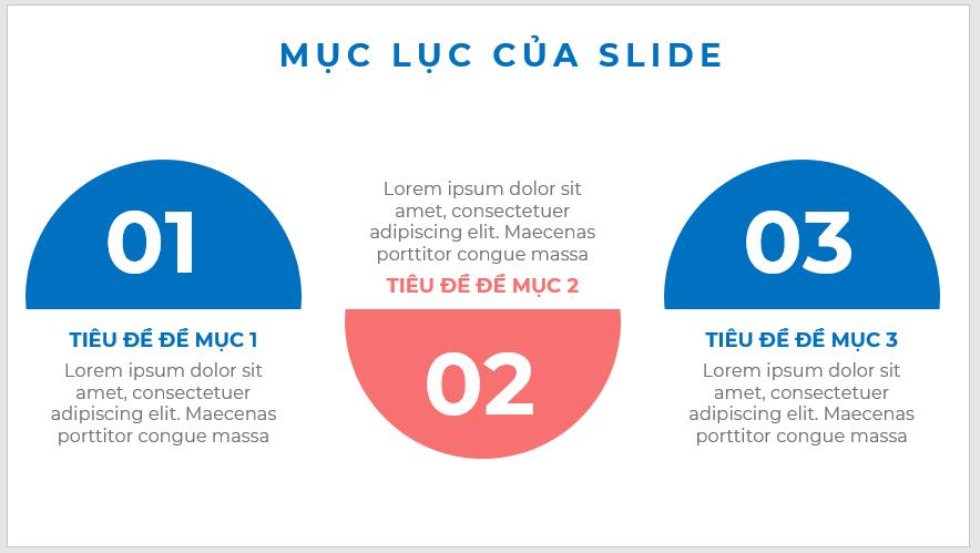 Cách trình bày slide mục lục PowerPoint đẹp và ấn tượng (Phần 2)