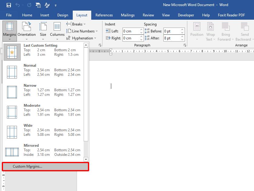 Cách tạo khung viền trong Word cho trang bìa, văn bản