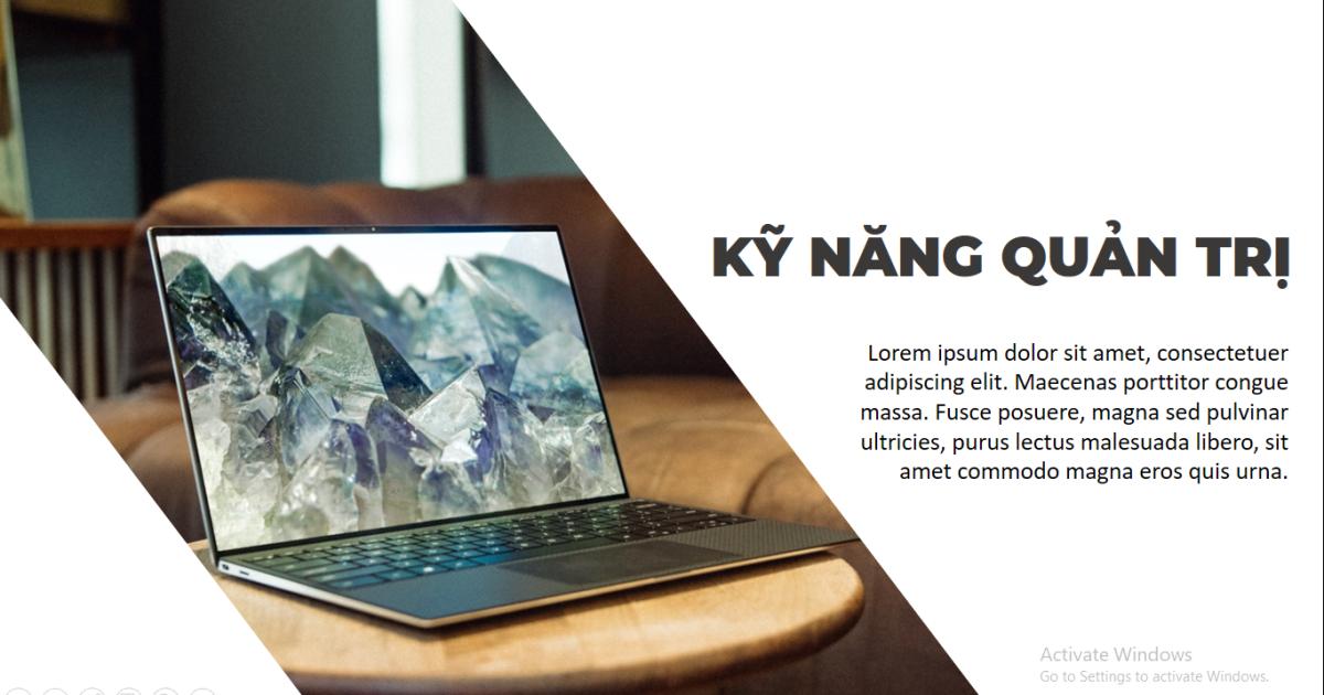 4 hướng kết hợp chữ và hình ảnh đơn giản, đẹp mắt khi thiết kế slide