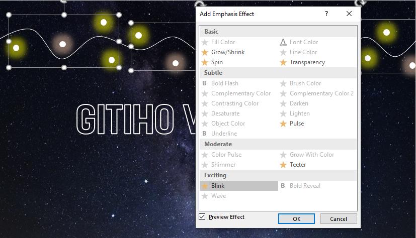 Cách tạo hiệu ứng đèn led nhấp nháy đơn giản trong PowerPoint