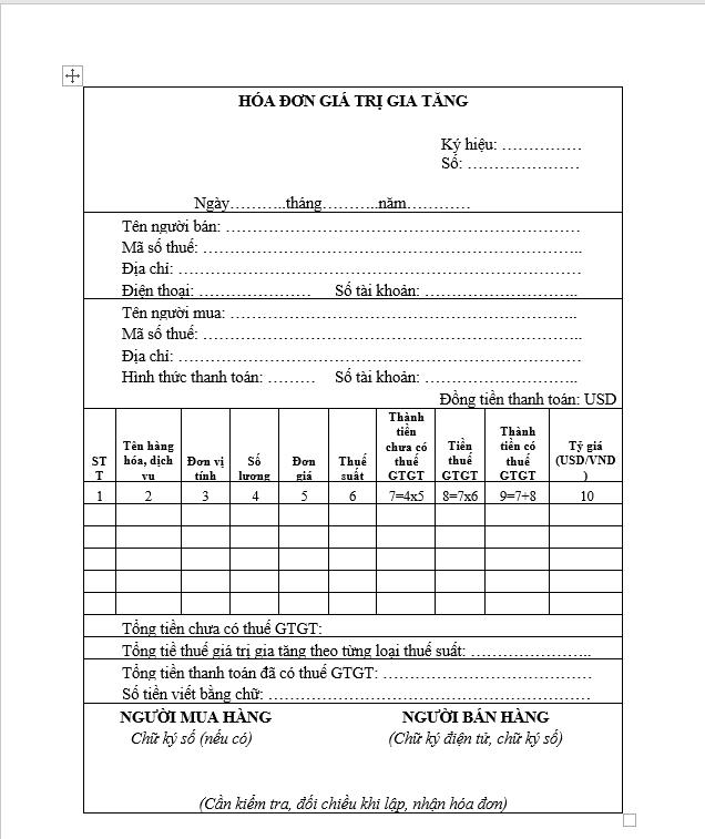 Cập nhật 3 mẫu hóa đơn giá trị gia tăng điện tử theo quy định mới nhất