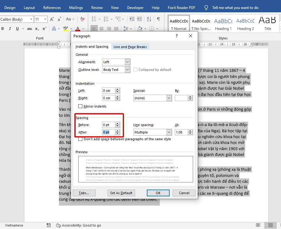 Cách khắc phục các lỗi thường gặp khi xuống dòng trong Word