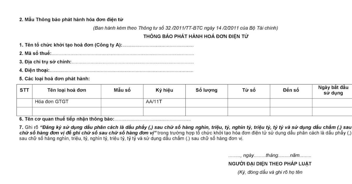 Thủ tục đăng ký và phát hành hóa đơn điện tử lần đầu qua mạng