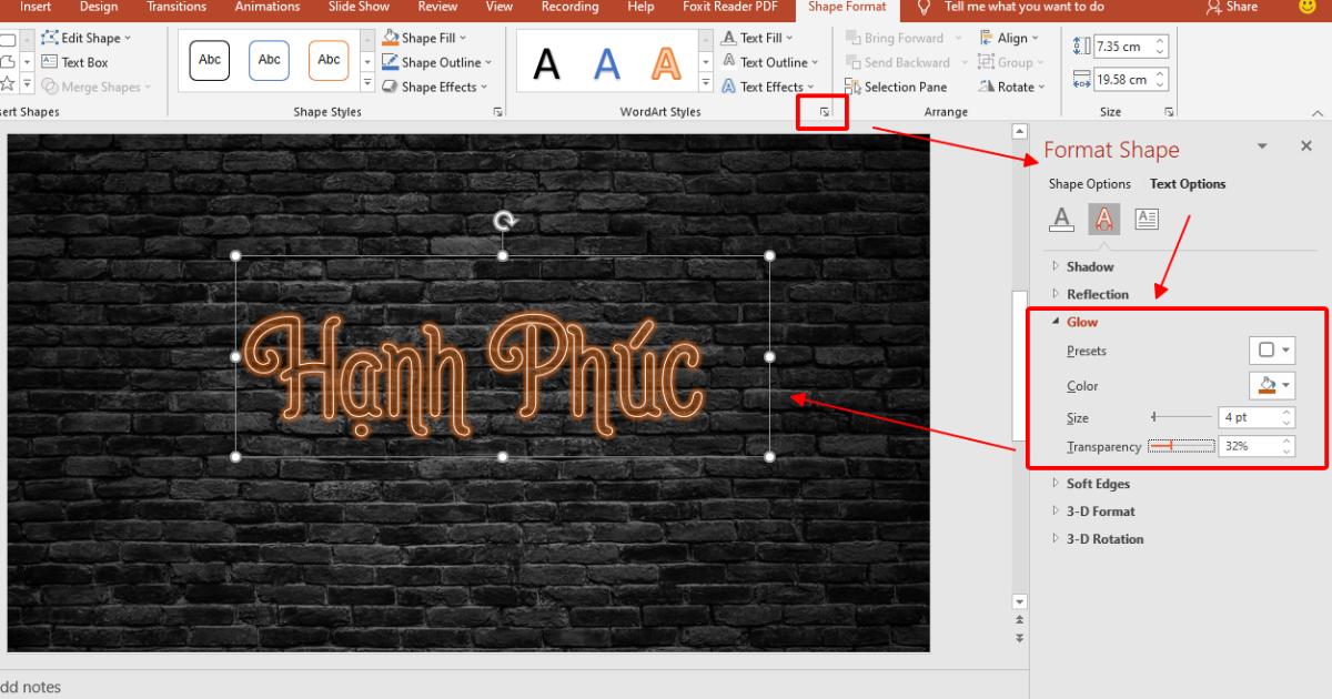 5 cách kết hợp hiệu ứng chữ ấn tượng trong PowerPoint (phần 2)