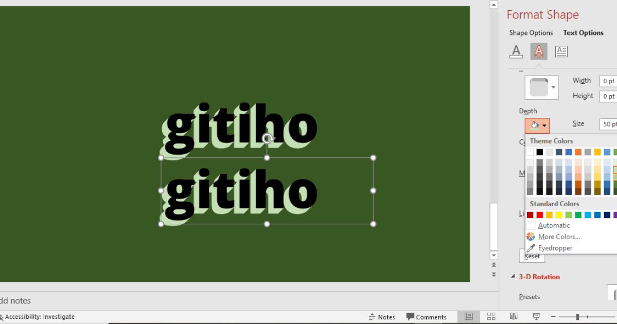 5 cách kết hợp hiệu ứng chữ ấn tượng trong PowerPoint (Phần 1)