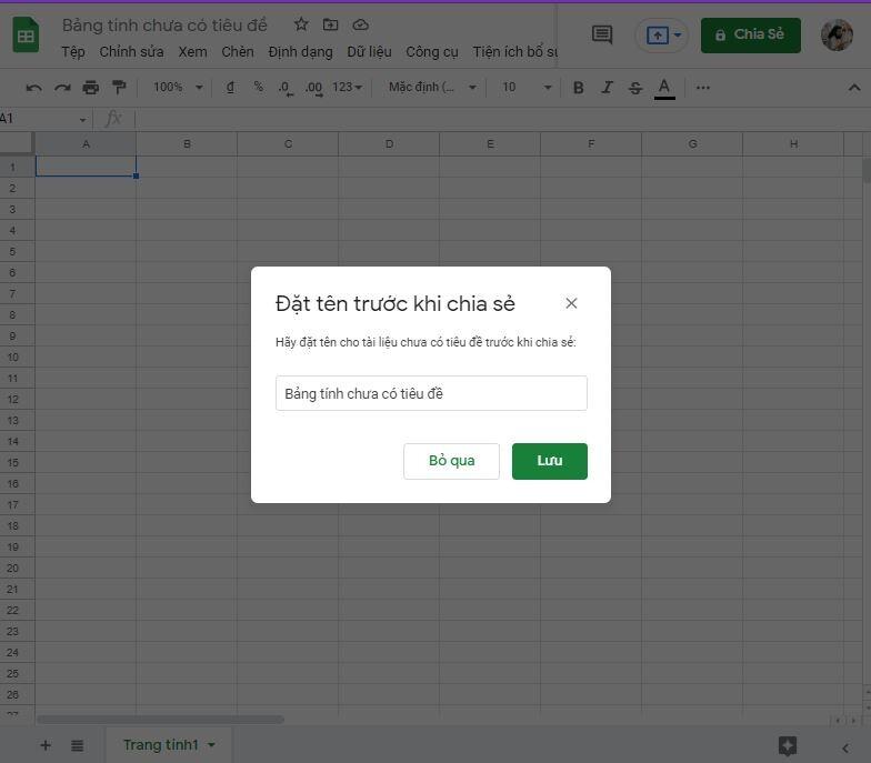 Cách cấp mở quyền chỉnh sửa bảng tính trên Google Sheets