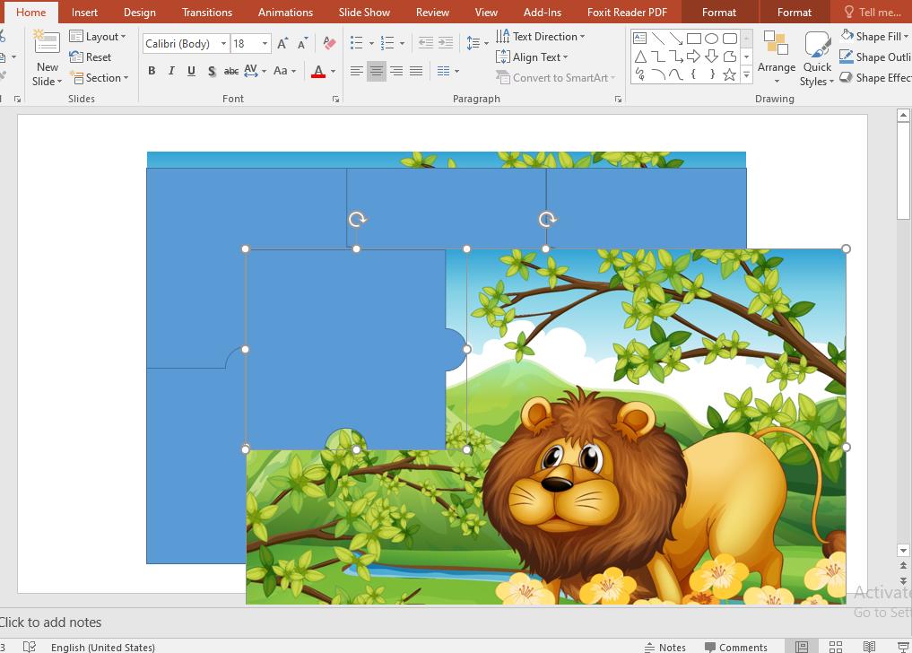 Hướng dẫn cách tạo trò chơi ghép hình đơn giản trong PowerPoint