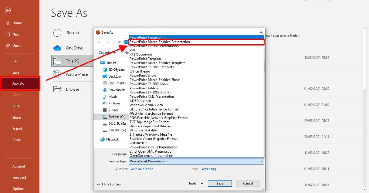 Cách nhập chữ trực tiếp khi đang trình chiếu slide PowerPoint