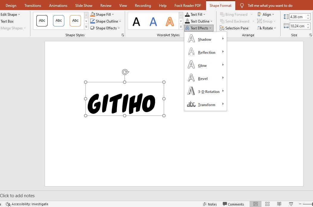 5 cách kết hợp hiệu ứng chữ ấn tượng trong PowerPoint (Phần 1)