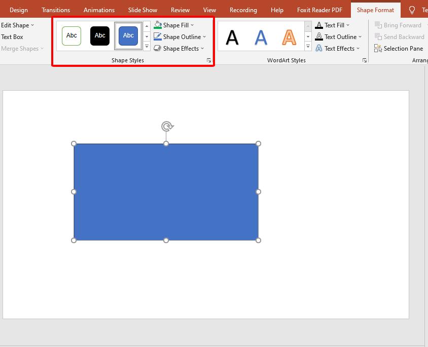 Chỉnh màu sắc, đường viền cho hình khối