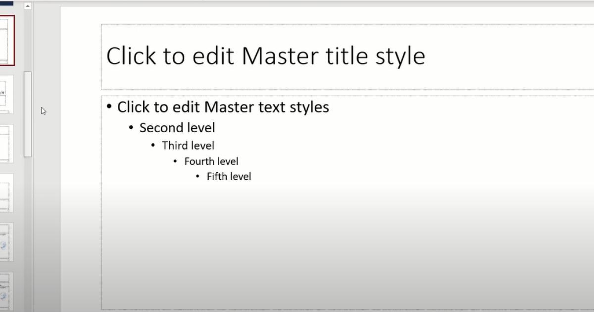 Cách tạo bộ bố cục trong PowerPoint với chức năng slide master