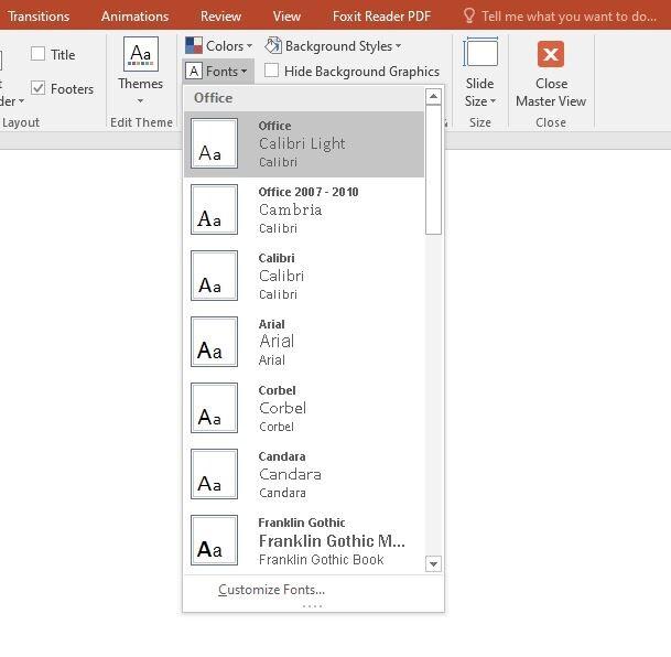 Cách đổi font chữ cực nhanh cho toàn bộ slide trong PowerPoint