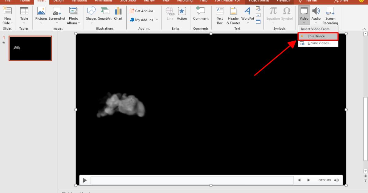 Cách tạo hiệu ứng chữ khói (smoke text) độc đáo trong PowerPoint