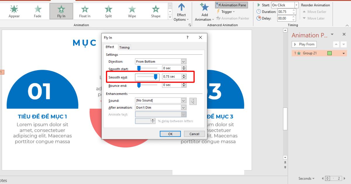 Cách trình bày slide mục lục PowerPoint đẹp và ấn tượng (Phần 2)