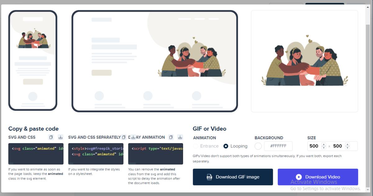 Trang web cung cấp ảnh minh họa không nền storyset 3