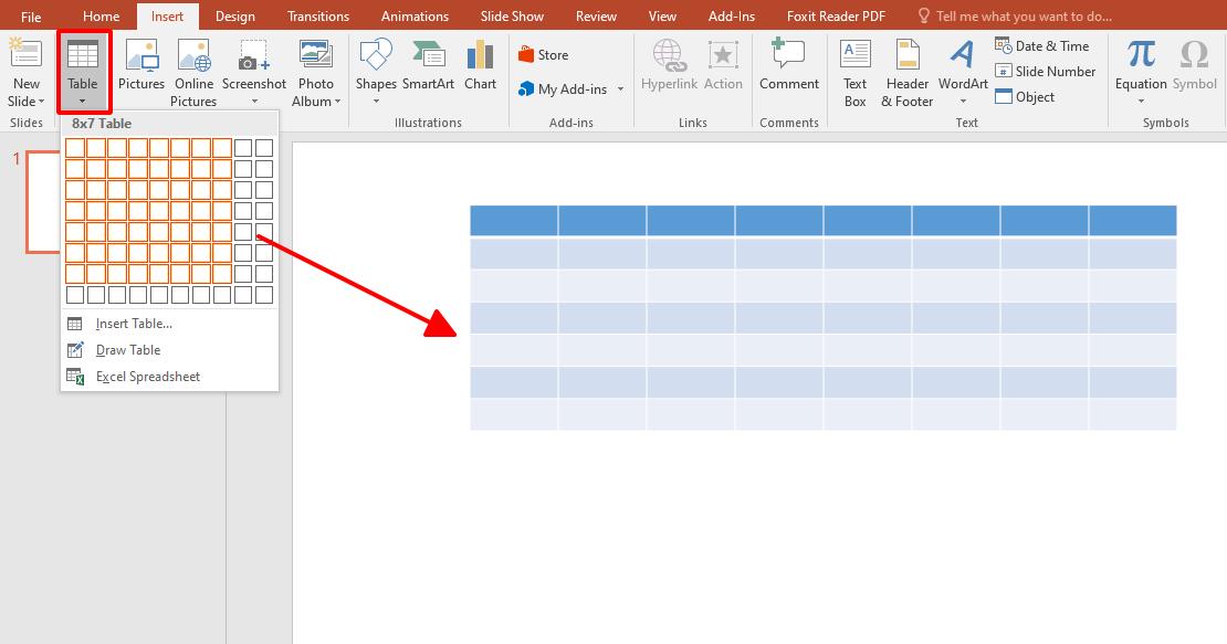 Hướng dẫn chi tiết cách tạo bảng chuyên nghiệp trong PowerPoint