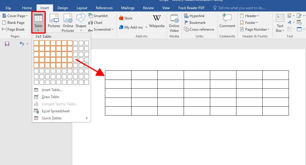 Cách tạo bảng trong Word và định dạng bảng chuyên nghiệp