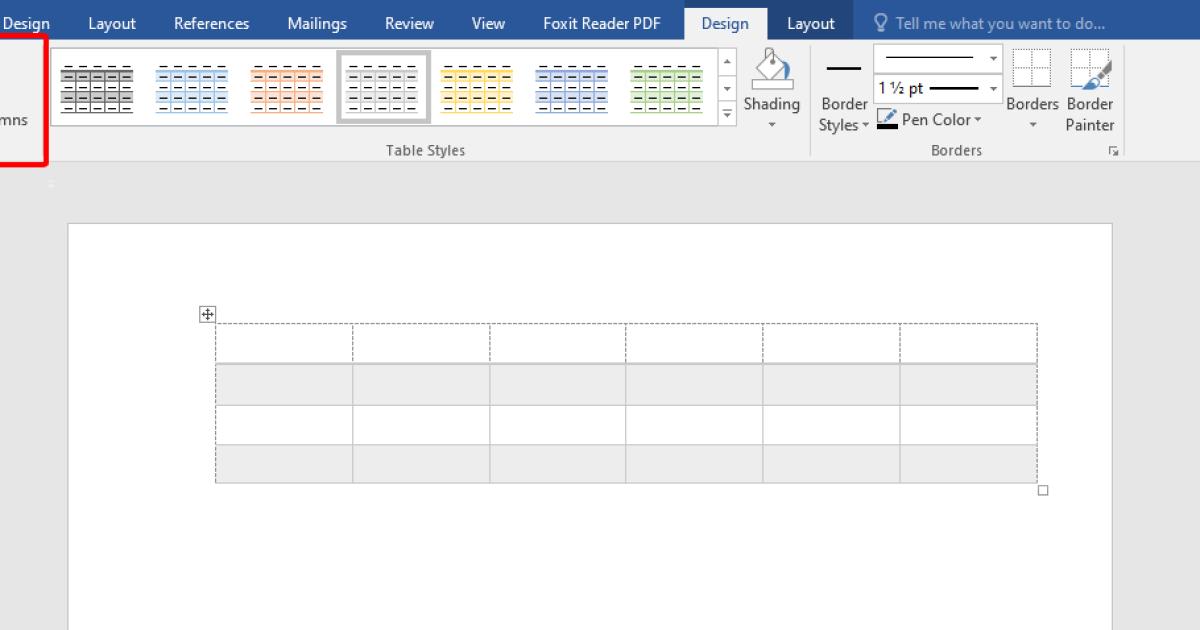 Cách tạo bảng trong Word và định dạng bảng chuyên nghiệp