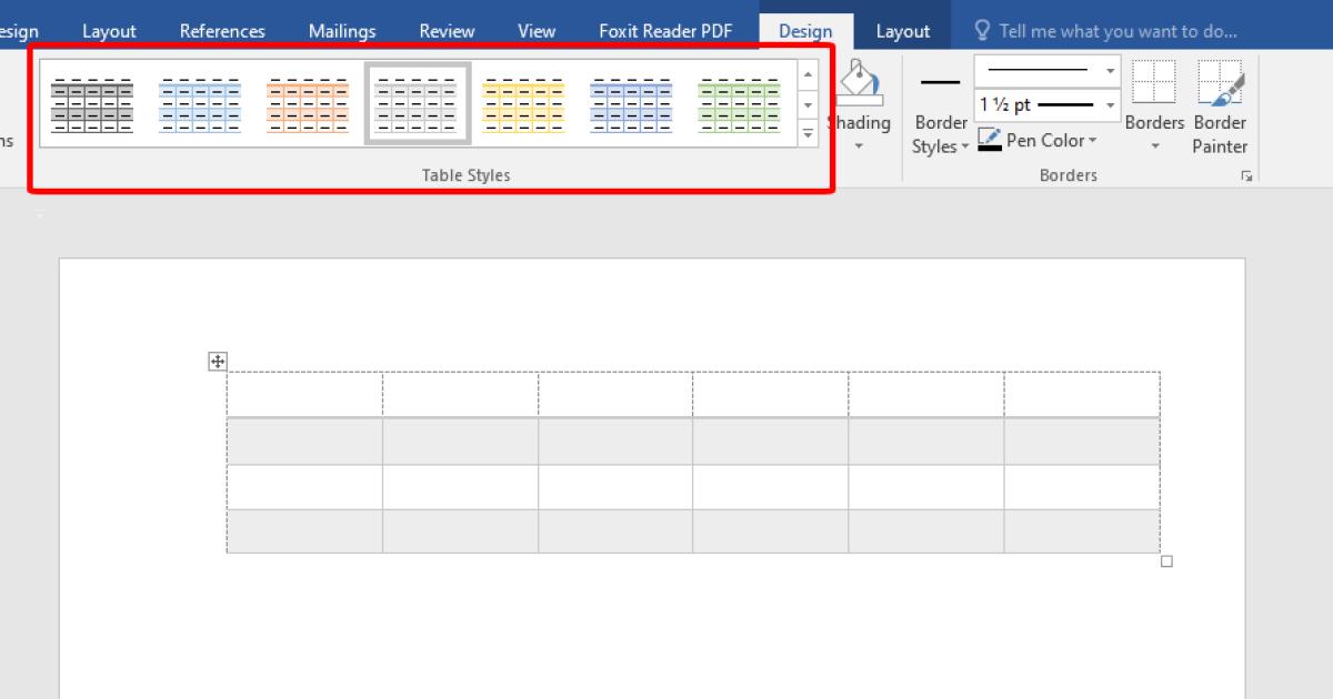 Cách tạo bảng trong Word và định dạng bảng chuyên nghiệp