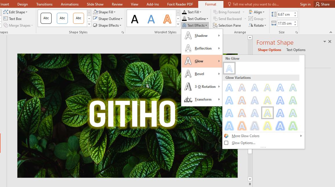 Những lưu ý khi sử dụng font chữ đối với nền slide phức tạp